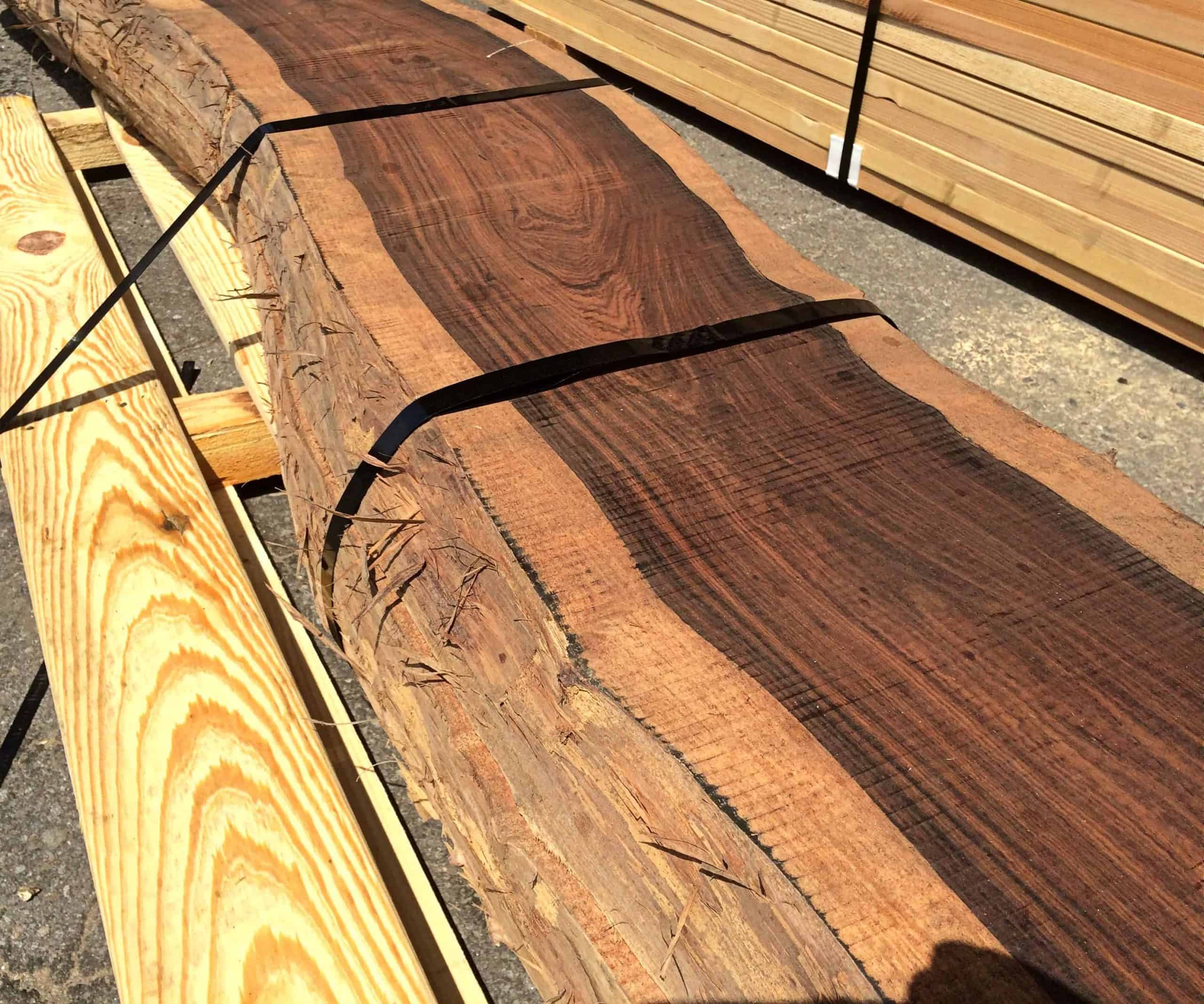 Cocobolo Boules slabs Commercial Forest Products