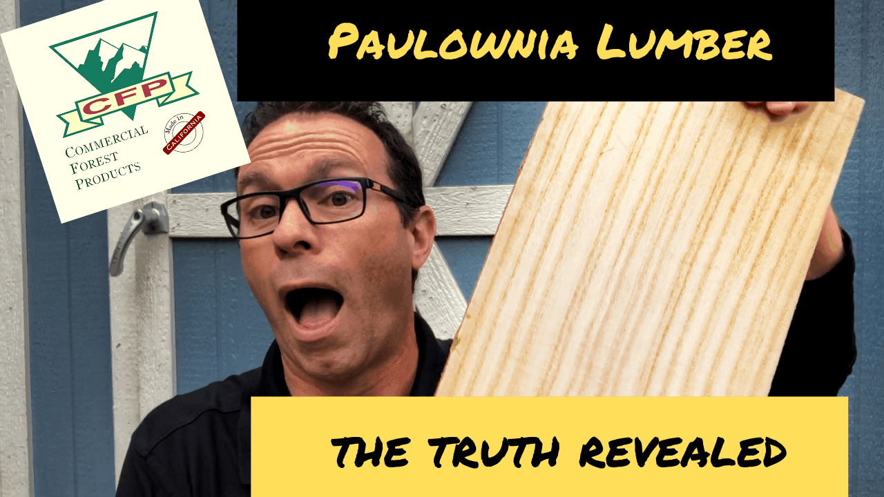 8/4 Paulownia woodworking lumber