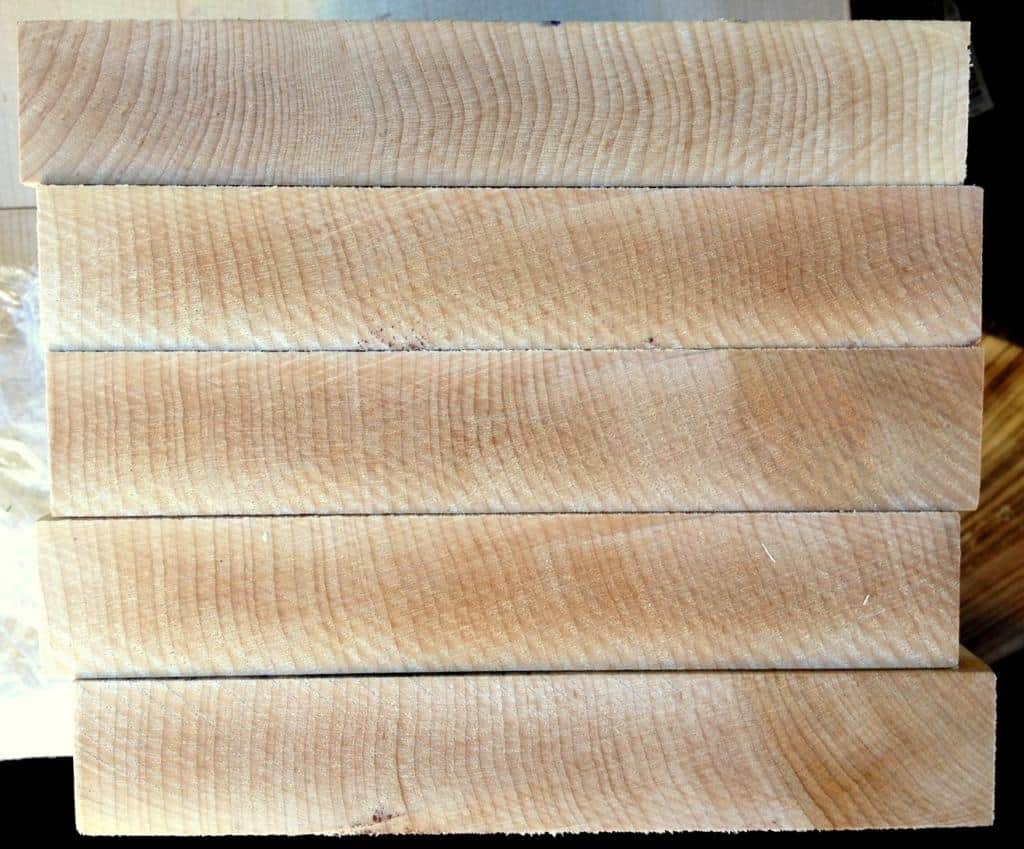 quarter-sawn maple end grain Commercial Forest Products