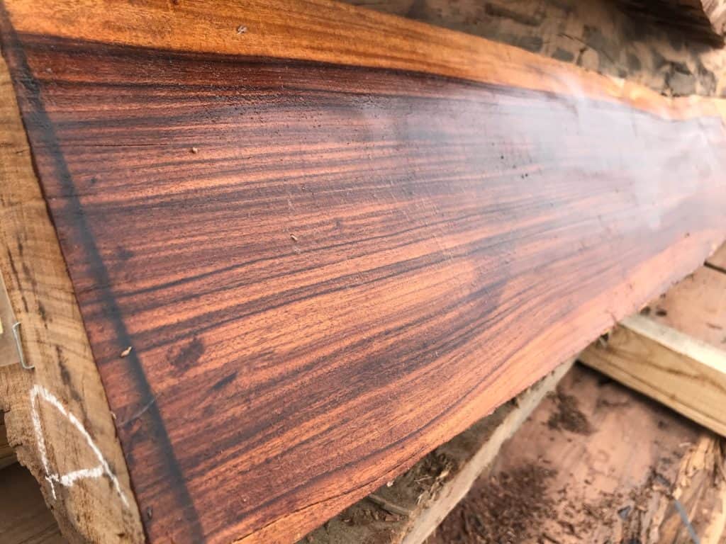 Quartersawn Morado/Pau Ferro lumber