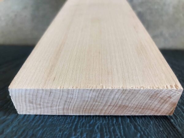 Quartered White Hard Maple craft board end cut