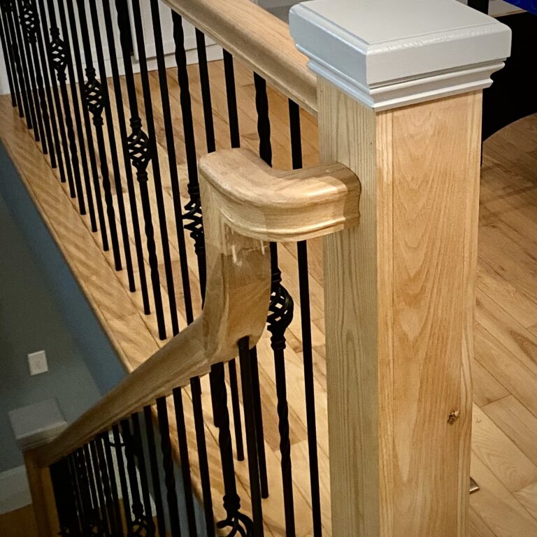 Bending Rail Oak Handrail